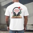 Audiobook Lover Bookish I Paused My Audiobook For This Men's Back Print T-Shirt Audiobook Lover Bookish I Paused My Audiobook For This Men's Back Print T-Shirt