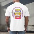 Audiobooks Are Books Too – Bookworm Nerd Reading Geek Men's Back Print T-Shirt