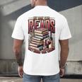 My Book Club Reads Between The Wines Book Club Reading Men's Back Print T-Shirt