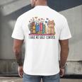 Book Lovers I Have No Shelf Control Men's Back Print T-Shirt