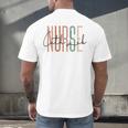 Cath Lab Nurse Catheter Laboratory Nurse Graduation Men's Back Print T-Shirt