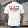 Cheerleading Senior Night Cheer Senior 2026 Graduation 69 Men's Back Print T-Shirt