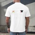I Chose Psycho Path Psychology Major Graduation Shirt Men's Back Print T-Shirt
