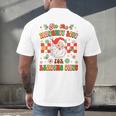 Christmas Smut Book On The Naughty List For Reading Smut Men's Back Print T-Shirt Christmas Smut Book On The Naughty List For Reading Smut Men's Back Print T-Shirt