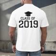 Class Of 2019 Shirt Graduation Gift Men's Back Print T-Shirt