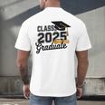 Class Of 2025 Graduate 2025 Graduation Senior 2025 Men's Back Print T-Shirt
