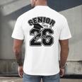 Class Of 2026 Senior 2026 Graduation Men's Back Print T-Shirt