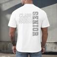 Class Of 2026 Senior 2026 Graduation 2026 Student Kids Men's Back Print T-Shirt