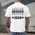 Class Of 2026 Senior Graduation Year Men's Back Print T-Shirt