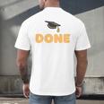 Class Of 2026 I Am So Done Graduation For Him Her Women Men Premium Tri-Blend Men's Back Print T-Shirt