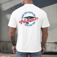 College University School Graduation Debt Loan Men's Back Print T-Shirt