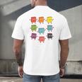Color Our World Book Lover Reading Bookworm Reader Men's Back Print T-Shirt Color Our World Book Lover Reading Bookworm Reader Men's Back Print T-Shirt