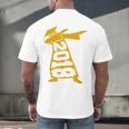 Dabbing Graduation Class Of 2018 T-Shirt School Colors Men's Back Print T-Shirt