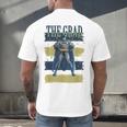 DC Comics Graduation Batman The Grad Power Stance Men's Back Print T-Shirt