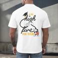 Disney Mickey Mouse A Big High Five For Today Graduation Men's Back Print T-Shirt