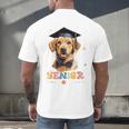 Dog Class Of 2024 Graduation Senior 2024 Men Women Girls Kids Men's Back Print T-Shirt