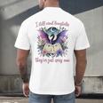Dragon Bookish Romantasy Smut Merch Spicy Book Lover Premium Men's Back Print T-Shirt