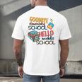 Elementary School End Of Year Graduation Middle Men's Back Print T-Shirt