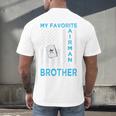 My Favorite Airman Calls Me Brother Airman Graduation Premium Tri-Blend Men's Back Print T-Shirt