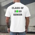 FUN CLASS OF 2020 SENIOR TENNIS GRADUATION GIFT SHIRT Men's Back Print T-Shirt