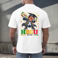 Future HBCU Grad Dabbing Kid Graduation For Boys Kids Men's Back Print T-Shirt