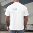 Future Pilot Aviation Academy Graduation Flight School Men's Back Print T-Shirt