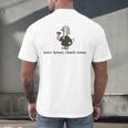Goose Silly Lawyer Law Student School Graduation Men's Back Print T-Shirt