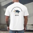 Graduation 2018 The Tassel Was Worth The Hassle Men's Back Print T-Shirt