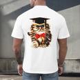 Graduation Cat Class Of 2023 Men's Back Print T-Shirt