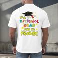 Graduation Class 2018 Cap Gown Shirt Preschool Grad Proud Men's Back Print T-Shirt