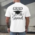 Graduation Grad Squad Men's Back Print T-Shirt
