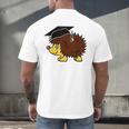 Graduation Hedgehog 2017 Graduate Graduation T-Shirt Men's Back Print T-Shirt