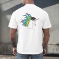 Graduation Unicorn Shirt She Believed Did School 2017 Men's Back Print T-Shirt