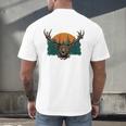 Hunting Is My Escape Introvert Hunter Antisocial Men's Back Print T-Shirt