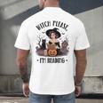 I'm Reading Halloween Witch Book Lover Men's Back Print T-Shirt I'm Reading Halloween Witch Book Lover Men's Back Print T-Shirt
