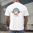 Introvert Music Lover Donuts Sarcastic Men's Back Print T-Shirt Introvert Music Lover Donuts Sarcastic Men's Back Print T-Shirt