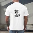 Introverted But Willing To Discuss Snacks Coffee Premium Men's Back Print T-Shirt