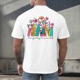 It's A Good Day To Read A Book Floral Book Lovers Librarian Men's Back Print T-Shirt It's A Good Day To Read A Book Floral Book Lovers Librarian Men's Back Print T-Shirt