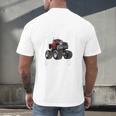 I Just Crushed High School Graduation Monster Truck Shirt Men's Back Print T-Shirt