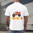 I Just Crushed Kindergarten Monster Graduation Shirt Men's Back Print T-Shirt