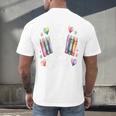 Just a Girl Who Loves Books Lover Reading Library Librarian Men's Back Print T-Shirt Just a Girl Who Loves Books Lover Reading Library Librarian Men's Back Print T-Shirt