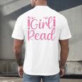 Just A Girl Who Loves To Read Book Lover Reading Books Men's Back Print T-Shirt