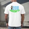 Kids 2018 Kindergarten Graduation Men's Back Print T-Shirt