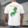 Kids Cute Graduation Dinosaur Smarty Saurus Kinder VPK Pre-k Grad Men's Back Print T-Shirt