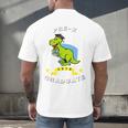 Kids Dinosaur Pre-K Graduation TShirt Kids Preschool Graduation Men's Back Print T-Shirt