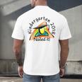 Kids Kindergarten 2018 Nailed It Graduation Men's Back Print T-Shirt