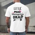 Kids Kindergarten Graduation Shirt Girls Daughter Granddaughter Men's Back Print T-Shirt