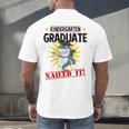 Kids Kindergarten Nailed It Shirt 2019 Shark Graduation Tee Men's Back Print T-Shirt
