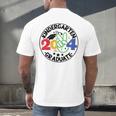 Kindergarten Graduation 2024 Graduate Last Day Of School Men's Back Print T-Shirt