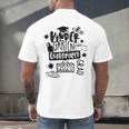 Kindergarten Graduation Quarantine Kindergarten Graduate Men's Back Print T-Shirt